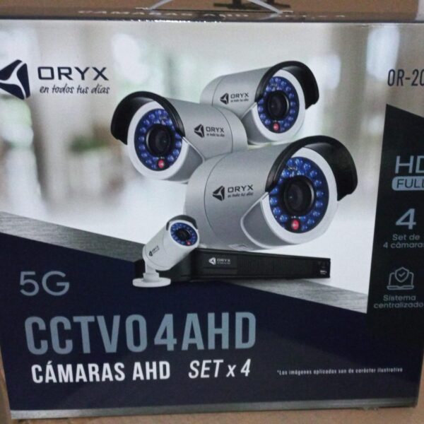 KIT AHD 4 CAMARAS ORYX