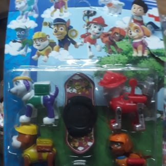 juguete paw patrol 4 muñecos