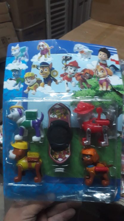 juguete paw patrol 4 muñecos