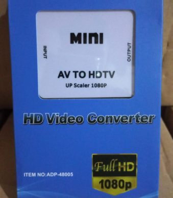 CONVERSOR AUDIO Y VIDEO A HDMI  AV2HDMI