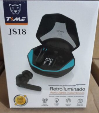 auricular bluethoot time retroiluminado js18