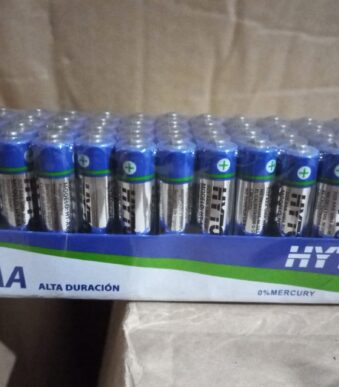 paquete por 60 pilas aaa hitoshy