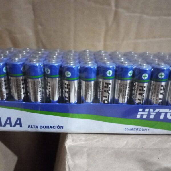 paquete por 60 pilas aaa hitoshy