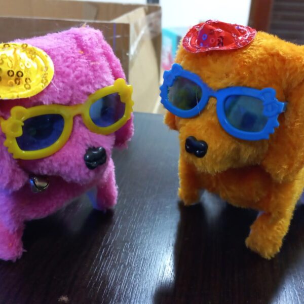 perrito con movimiento