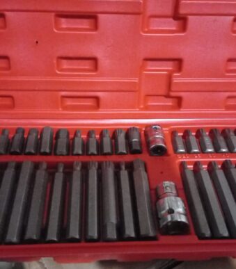 puntas para llave tubo kit por 40 piezas t-264