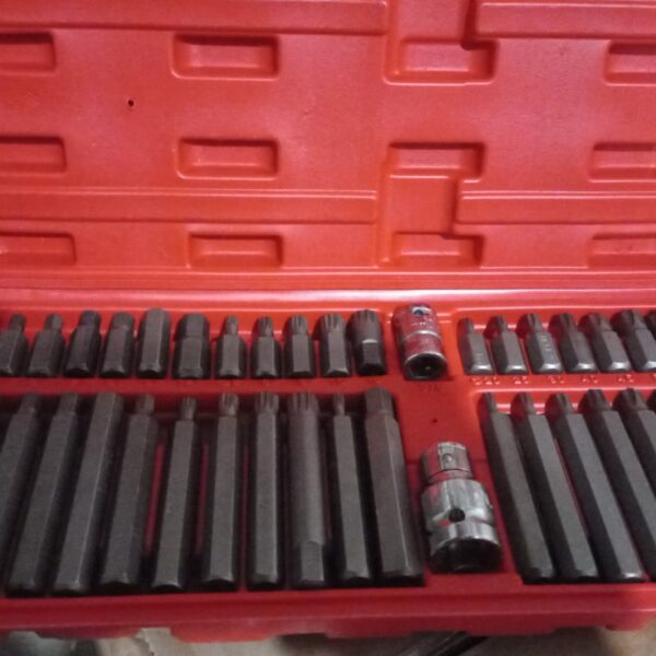 puntas para llave tubo kit por 40 piezas t-264