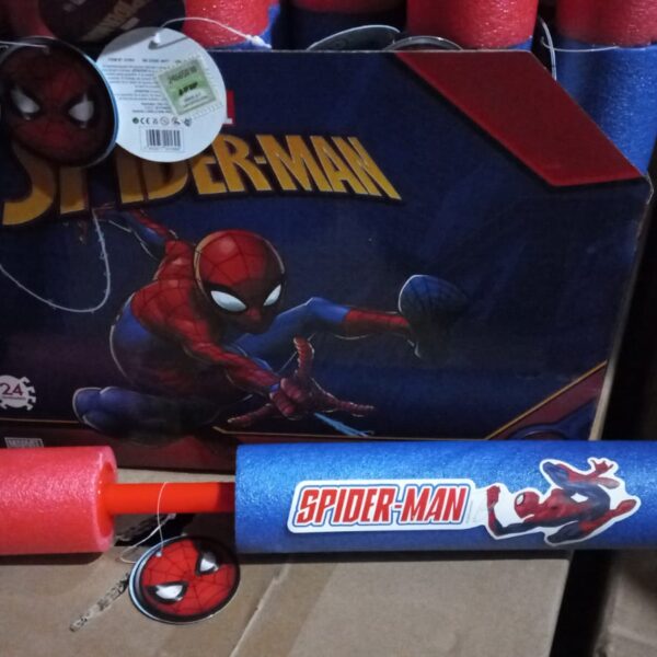 lanzador de agua spiderman 30 cm