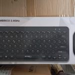 combo teclado y mouse inalambrico netmak negro nm-kb850