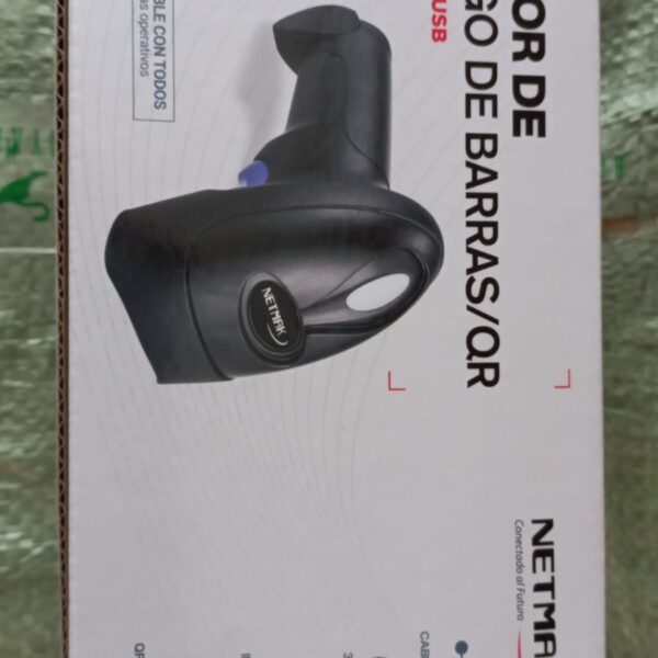 Lector Codigo De Barras 1D Inalambrico NM-LC502  netmak