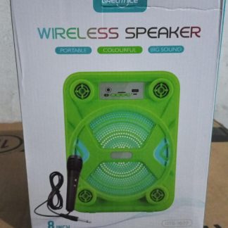 parlante 8" gts-1603 compacto con microfono