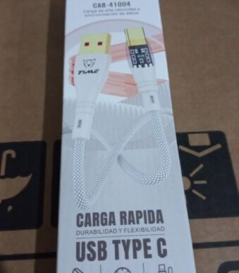 CAB-41004 CABLE TIPO C CON LUZ TIME