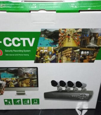 KIT 4 CAMARAS AHD CCTV