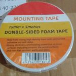cinta doble 5m x 18mm x 2mm