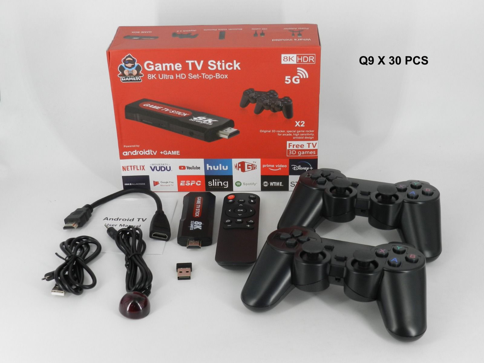 tv box + consola game stick q9 – Tus Tecnologías