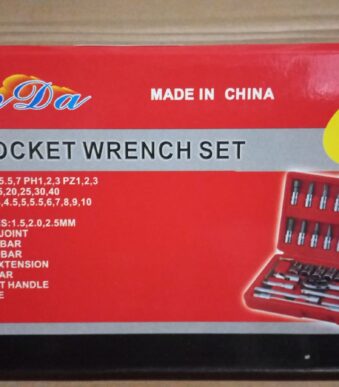 set de herramientas 46 piezas SHUNDA TUBO