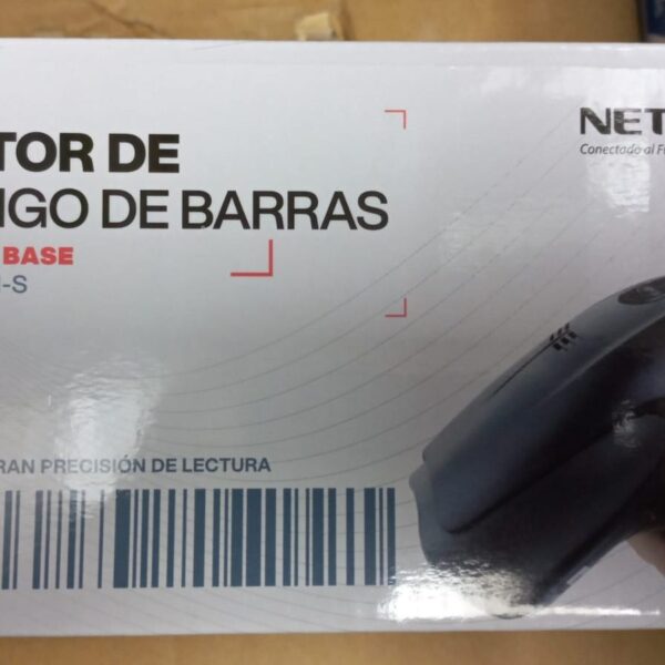 lector de codigo de barras netmak nm-lc401 con usb