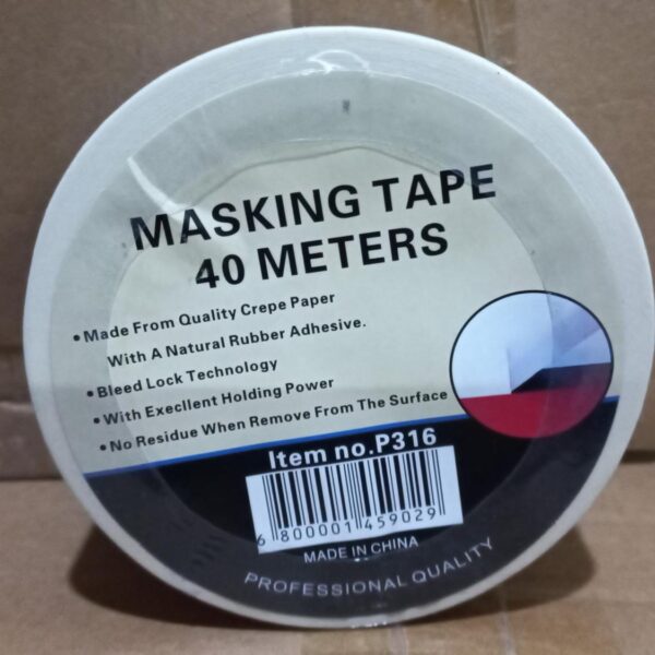 cinta masking tape 50mm x 40 metros  multiuso p316
