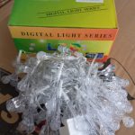 guirnalda de lamparitas gotas de agua rgb hcp168