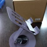 soporte metalico de celular de mesa