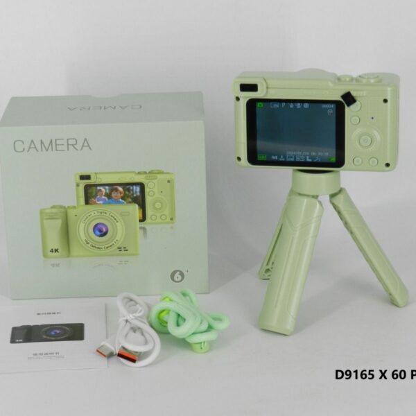 camara para niños 4k y 1080 hd con tripode d9165