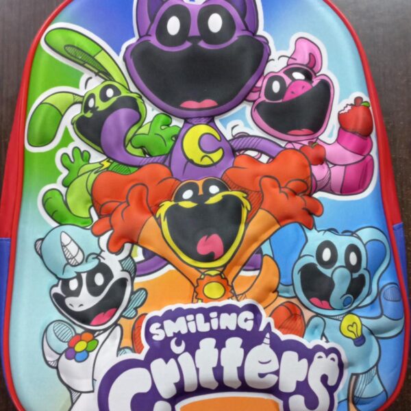 mochila jardin 12" 3d 1 cierre CRITTERS