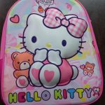 mochila jardin 12" 3d 1 cierre KITTY