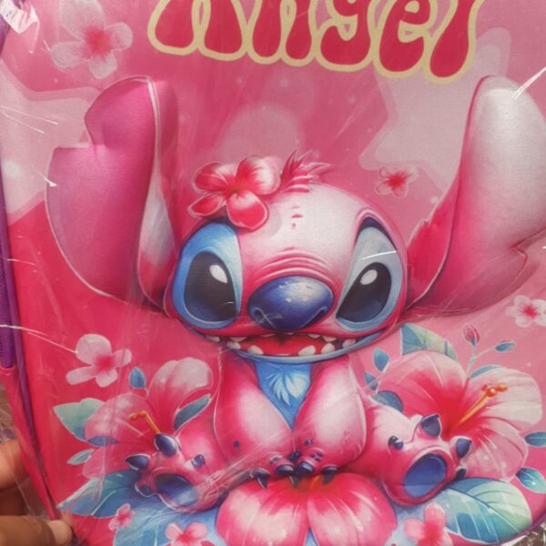 mochila jardin doble cierre 12" 3 d minnie