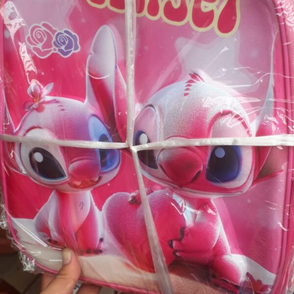 mochila jardin doble cierre 12" 3 d minnie