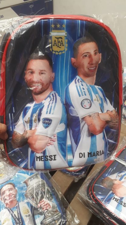 mochila jardin doble cierre 12" 3 d kitty