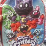 mochila jardin doble cierre 12" 3 d kitty
