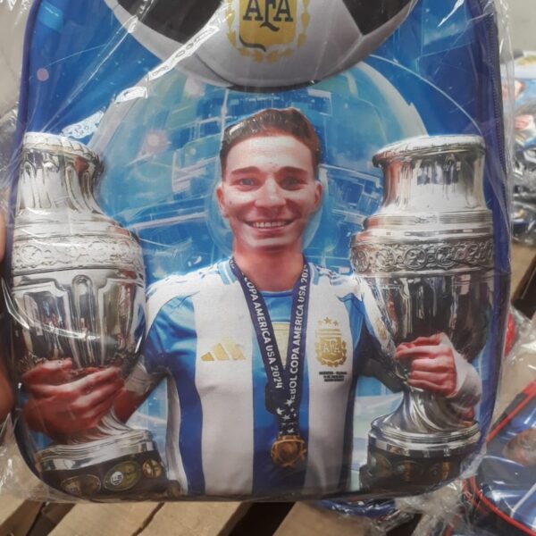 mochila jardin doble cierre 12" 3 d kitty