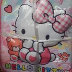 mochila jardin doble cierre 12" 3 d kapybara