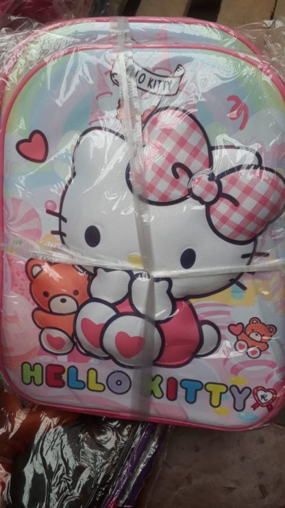 mochila jardin doble cierre 12" 3 d kapybara