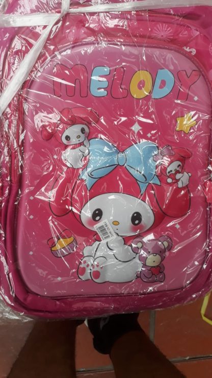 mochila 16" primaria doble cierre relieve 3 d intensamente 2