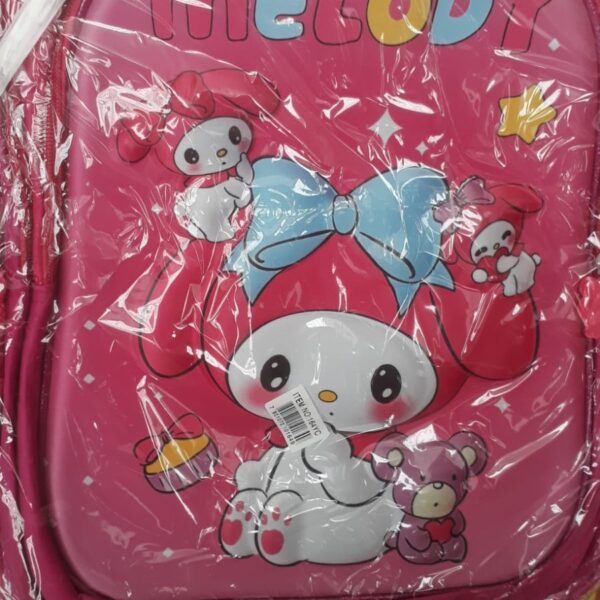 mochila 16" primaria doble cierre relieve 3 d intensamente 2