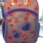 mochila minnie mouse con pastelitos con licencia