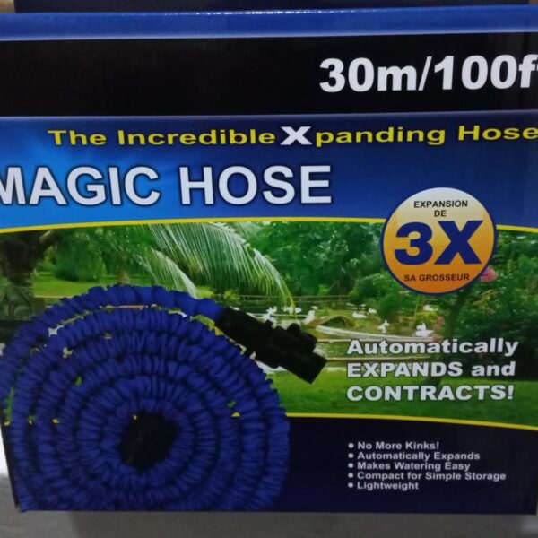 Manguera Expansible 30Mts con Pistola Regador