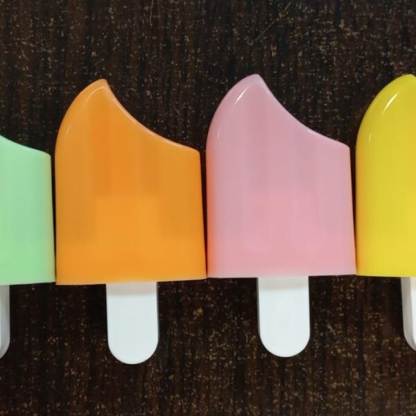 resaltadores pasteles tipo helado por 6 unidades