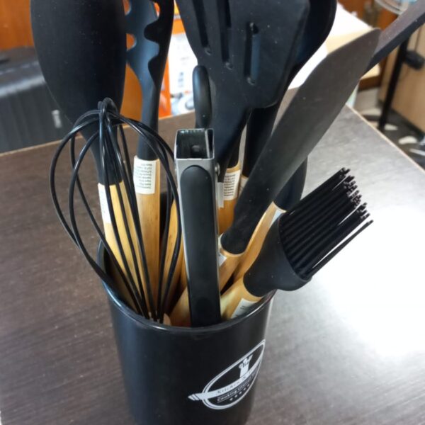 set de utencillos de cocina de silicona p029