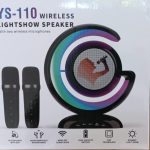 PARLANTE G- LUZ CON 2 MICROFONOS INALAMBRICOS YS-110