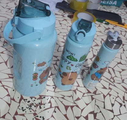 kit por 3 botellas kapibara