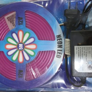 kit tira de led tipo neon 5 m violeta