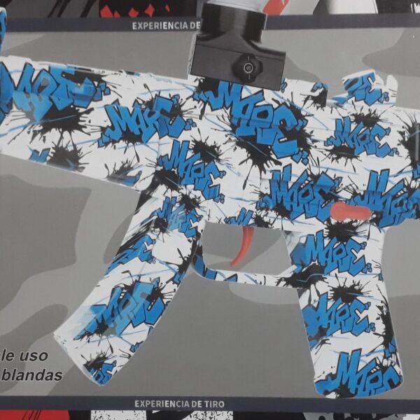 ametralladora de hidrogel mp5