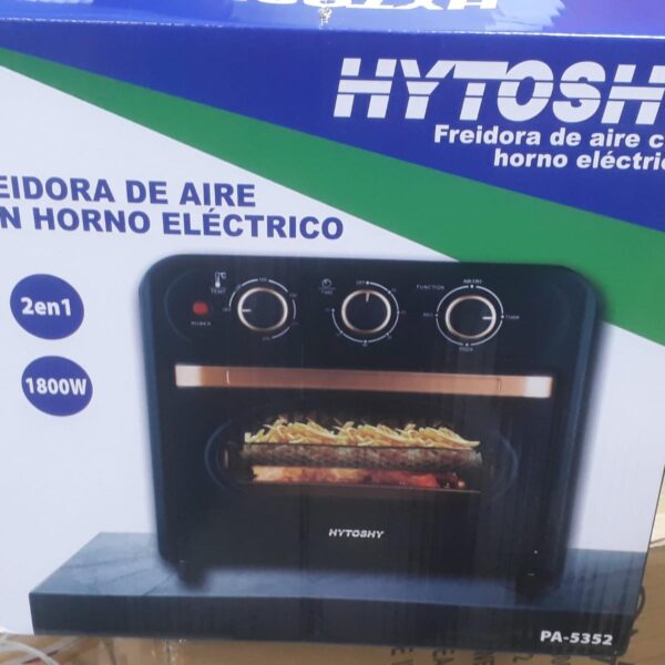 FREIDORA DE AIRE + HORNO ELECTRICO HYTOSHY PA-5352