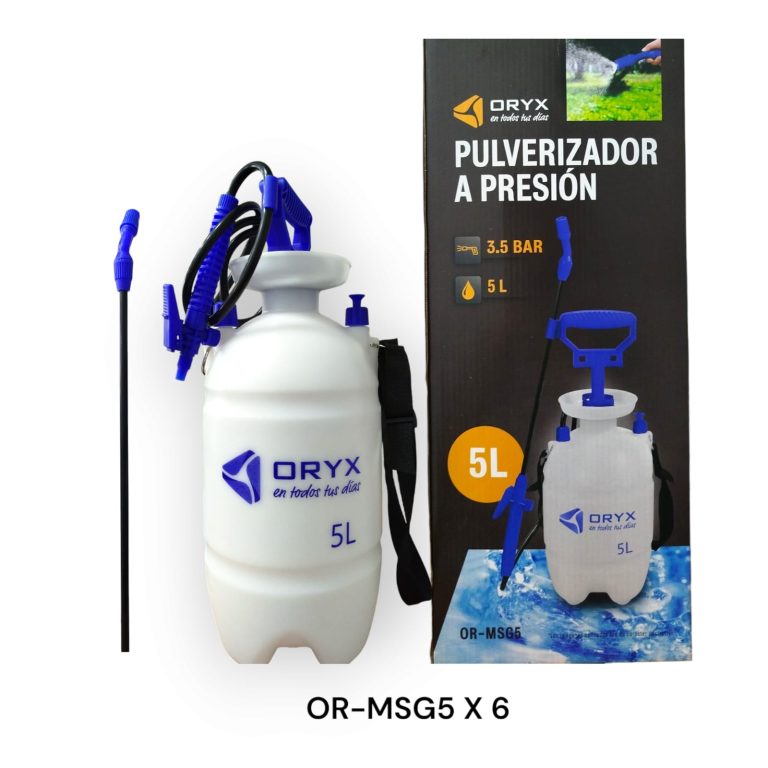 PULVERISADOR A PRESION ORYX 5 LITROS