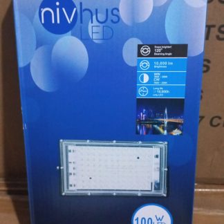 reflector 100w chapa blanco frio nivus