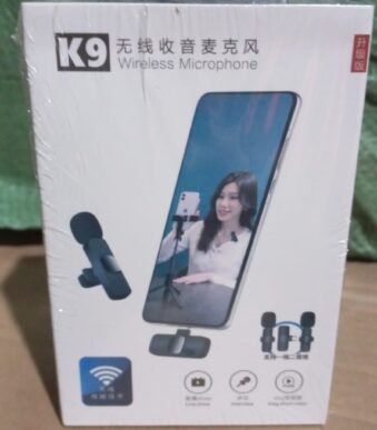 microfono corbatero inalambrico tiktok k9d DOBLE MICROFONO ficha TIPO C