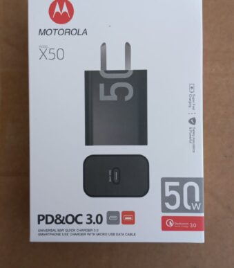 cargador similar a motorola cabezal tipo c 50w