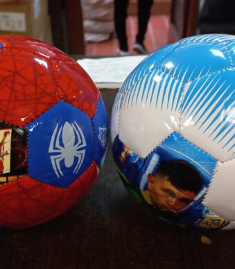 pelota de futbol numero 2 (chiquita) personajes afa modelos surtidos