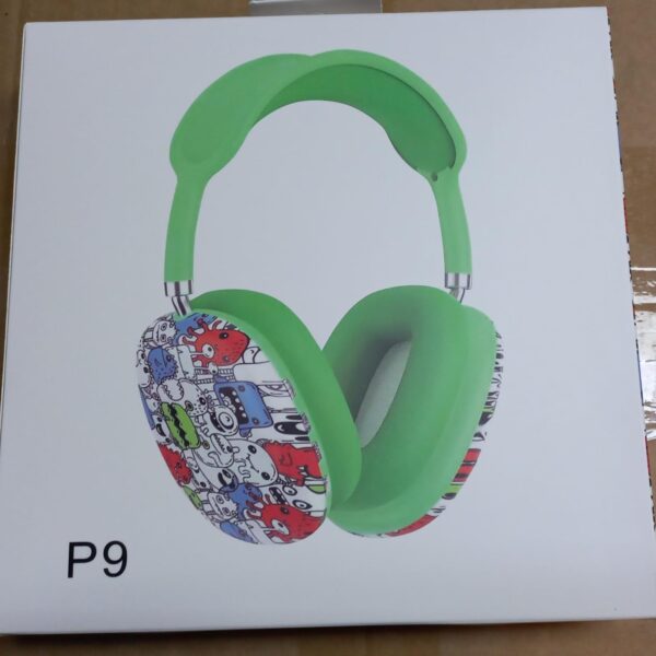 auricular bluethoot p9 con diseño vincha